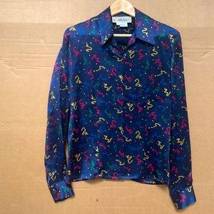 Carlisle dressy blouse like new long sleeve